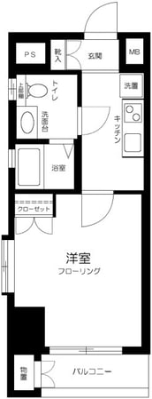 レジオス板橋本町アヴィニティーの物件間取画像